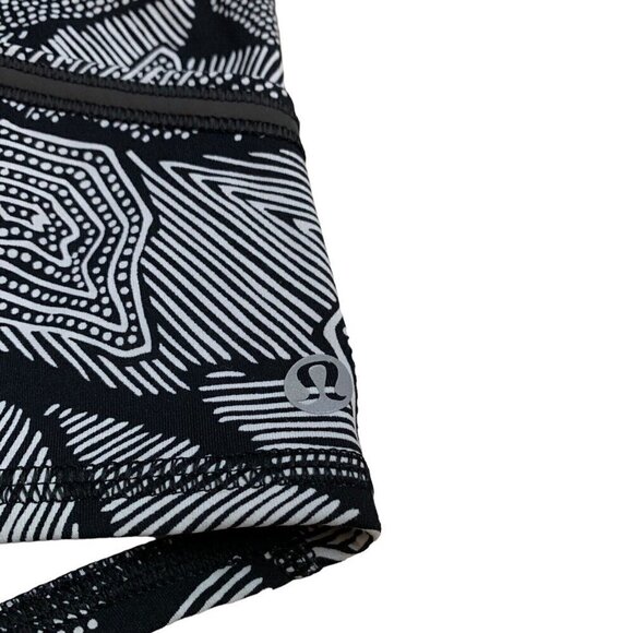 Lululemon Women's Size 6 City Sky Run By Short 2.5" Mesh Layer Dottie Tribe - Picture 6 of 8